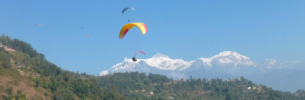 Paragliding in Nepal