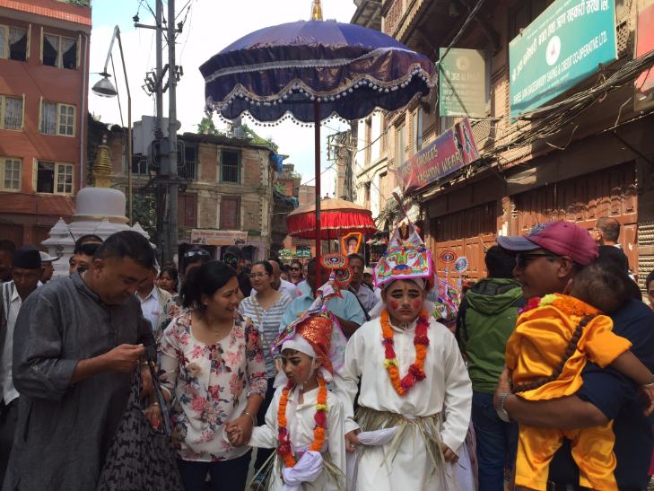 Gai Jatra mainly celebrated by Newari community